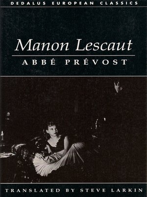 cover image of Manon Lescaut